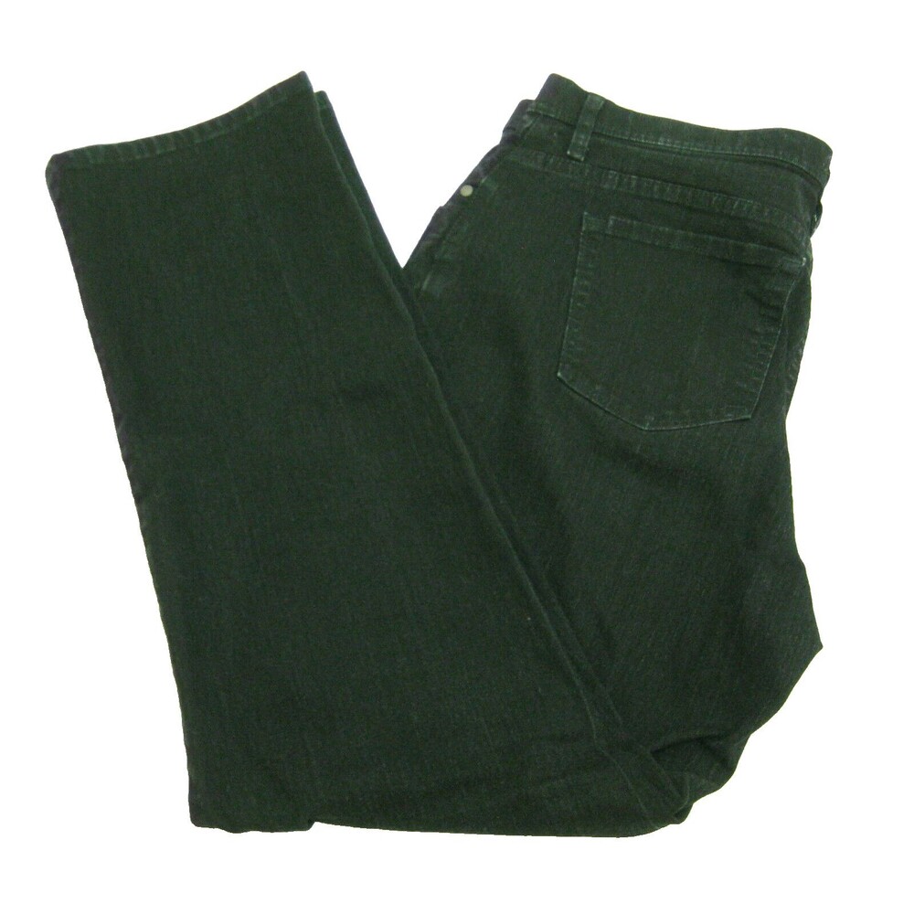 LEE Women's (Size 18W Medium) Black Jeans Classic Fit Straight Leg Denim Pants